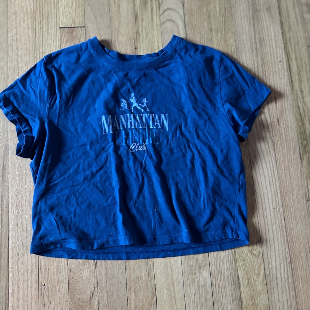 Abercrombie crop shirt